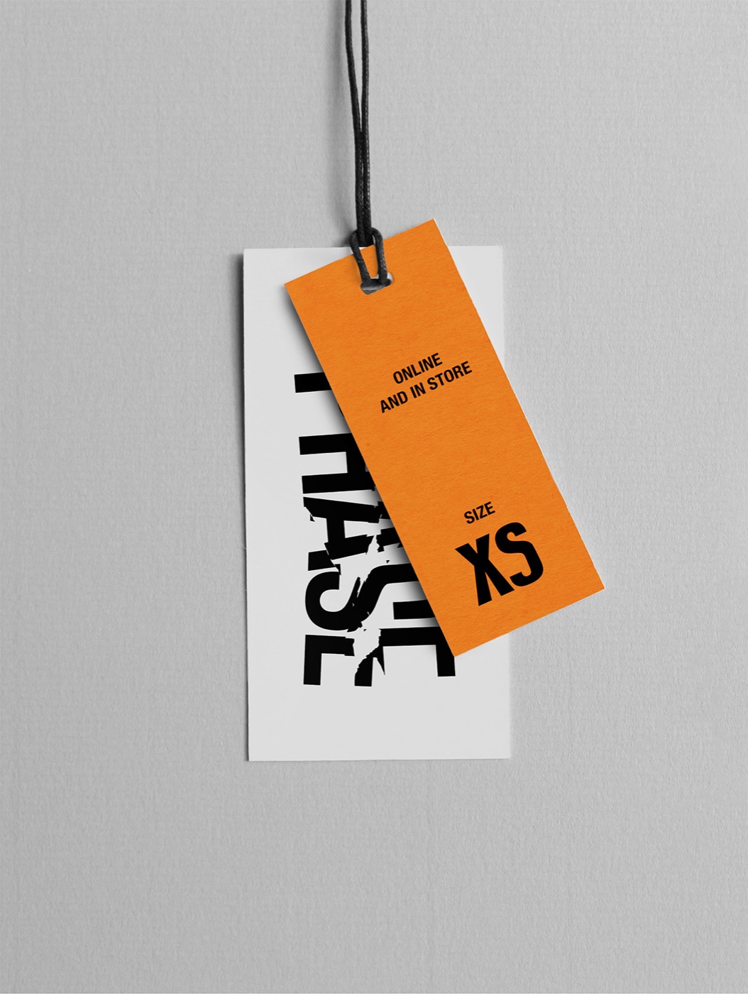 Phase clothing tag design